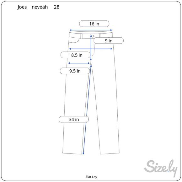 Joe's Jeans Nevaeh Slim Fit Mini Boot Women's Size 28 Distress Wash - Picture 8 of 8